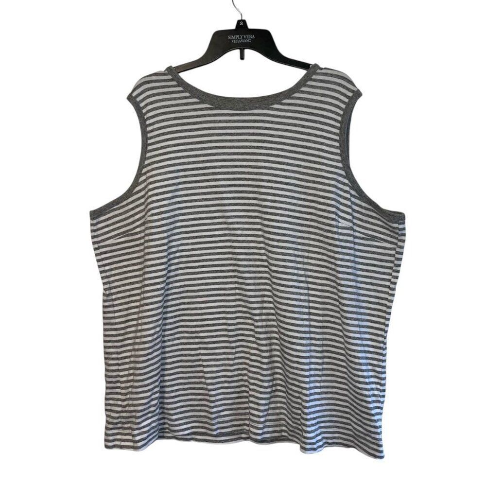 Women’s Duluth Trading Plus‎ Size 3X Scoop Neck Tank Top Stretch %100 Cotton